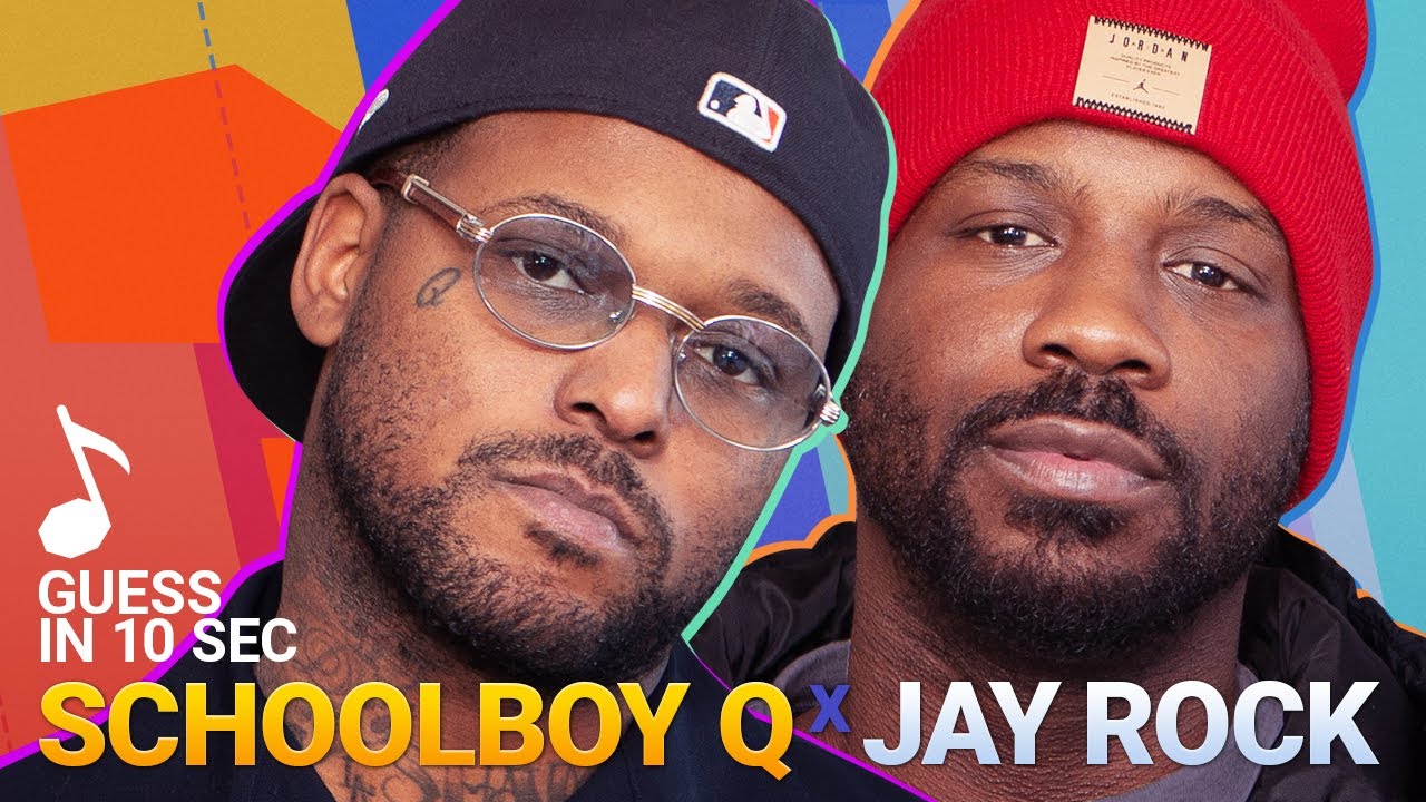 Guess in 10 Seconds | SCHOOLBOY Q x JAY ROCK Guess Kendrick Lamar, Lil Uzi Vert and 18 More