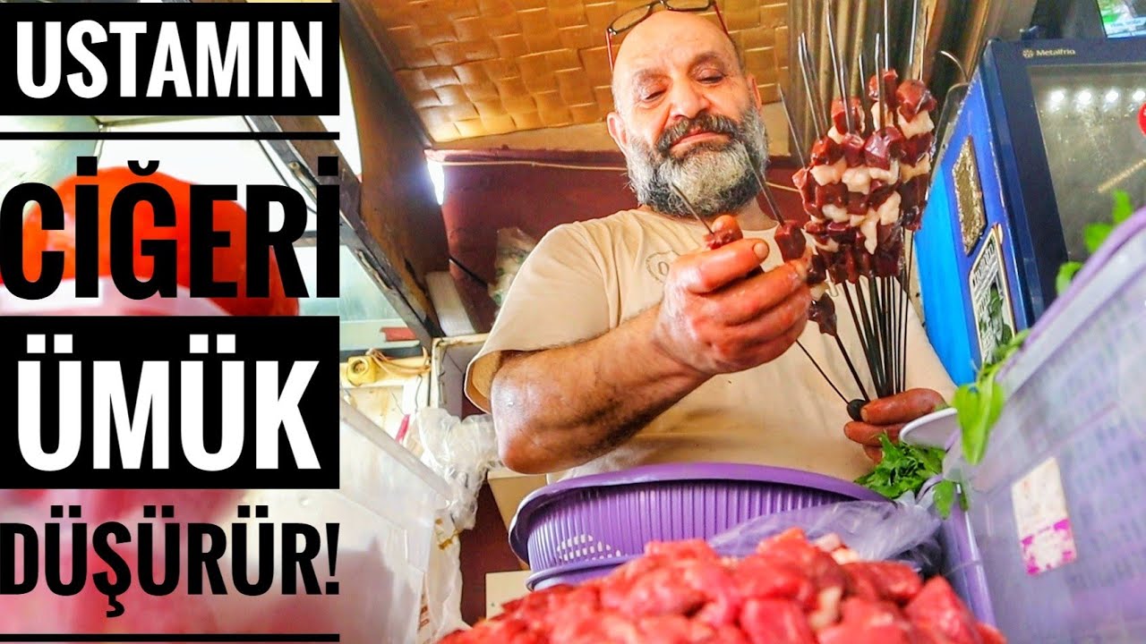 CİĞERDE İNCE İŞ&Ccedil;İLİK OLMAZSA LEZZET OLMAZ! KALİTE VE TEMİZLİK LEZZETİ GETİRİR! SOKAK LEZZETLERİ.....