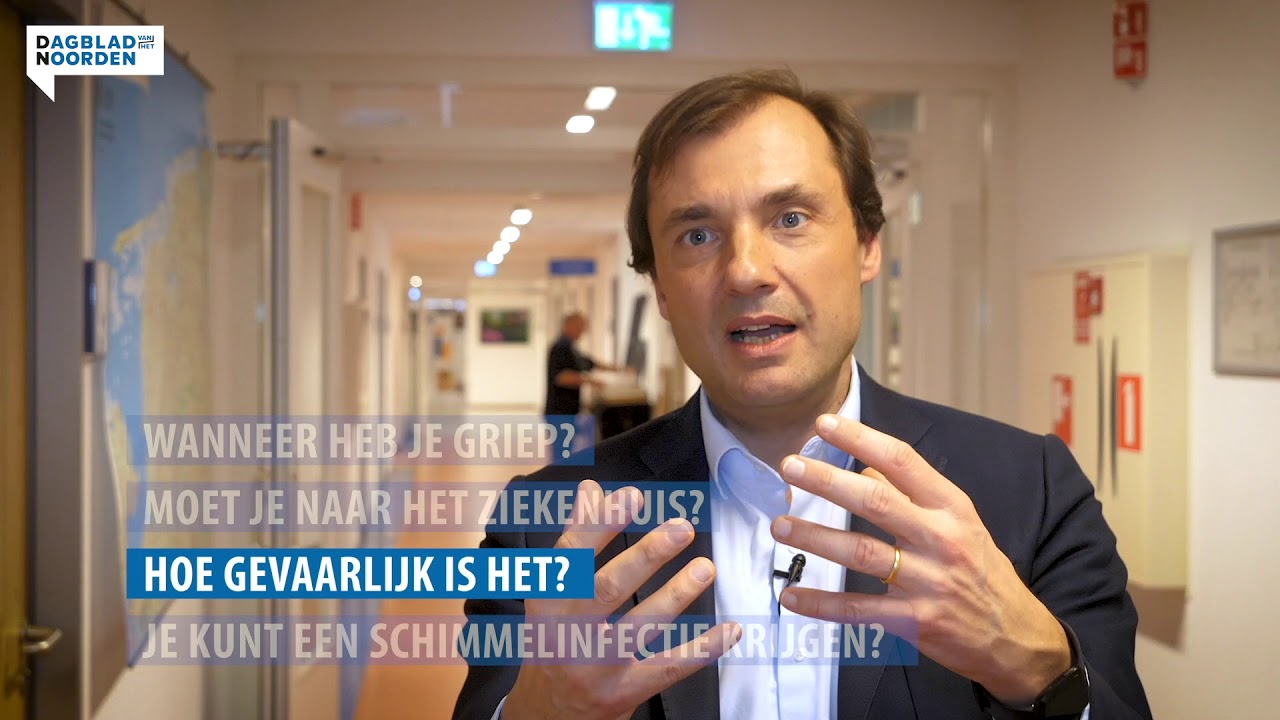 Wanneer wordt een griepje gevaarlijk? Griep-professor Alex Friedrich geeft het antwoord