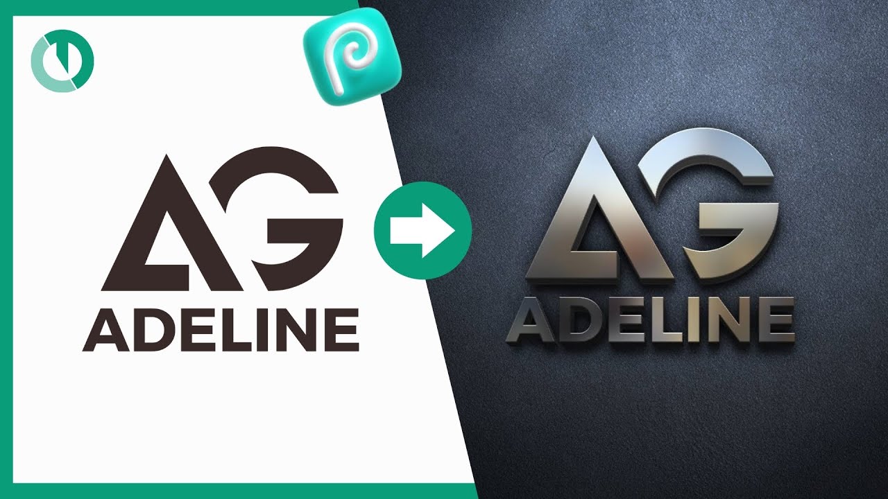 Como criar Design de Logotipo com efeito 3D Grátis