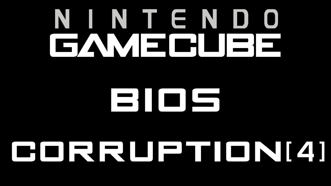 Gamecube Bios corruption [4]