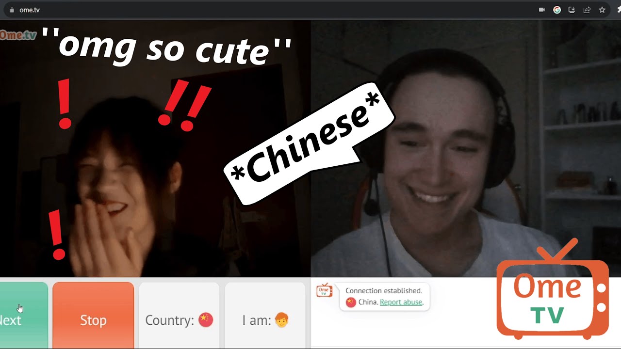 CHINESE speaking white Finnish kid?? OmeTV