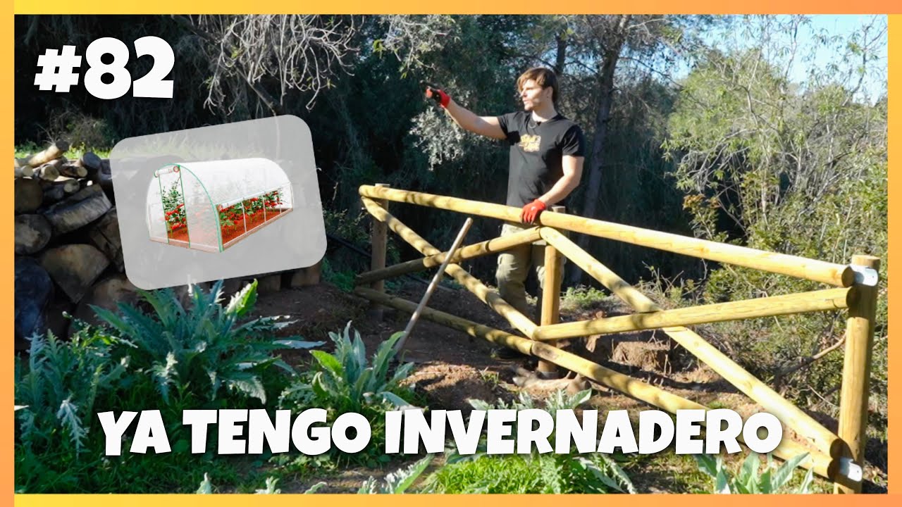 Preparando el terreno para el INVERNADERO #82 | Creando un huerto desde 0