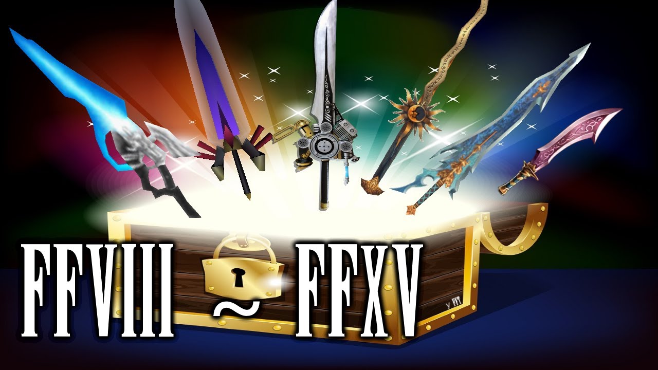 Las ARMAS más RARAS de cada FINAL FANTASY【FFVIII - FFXV】