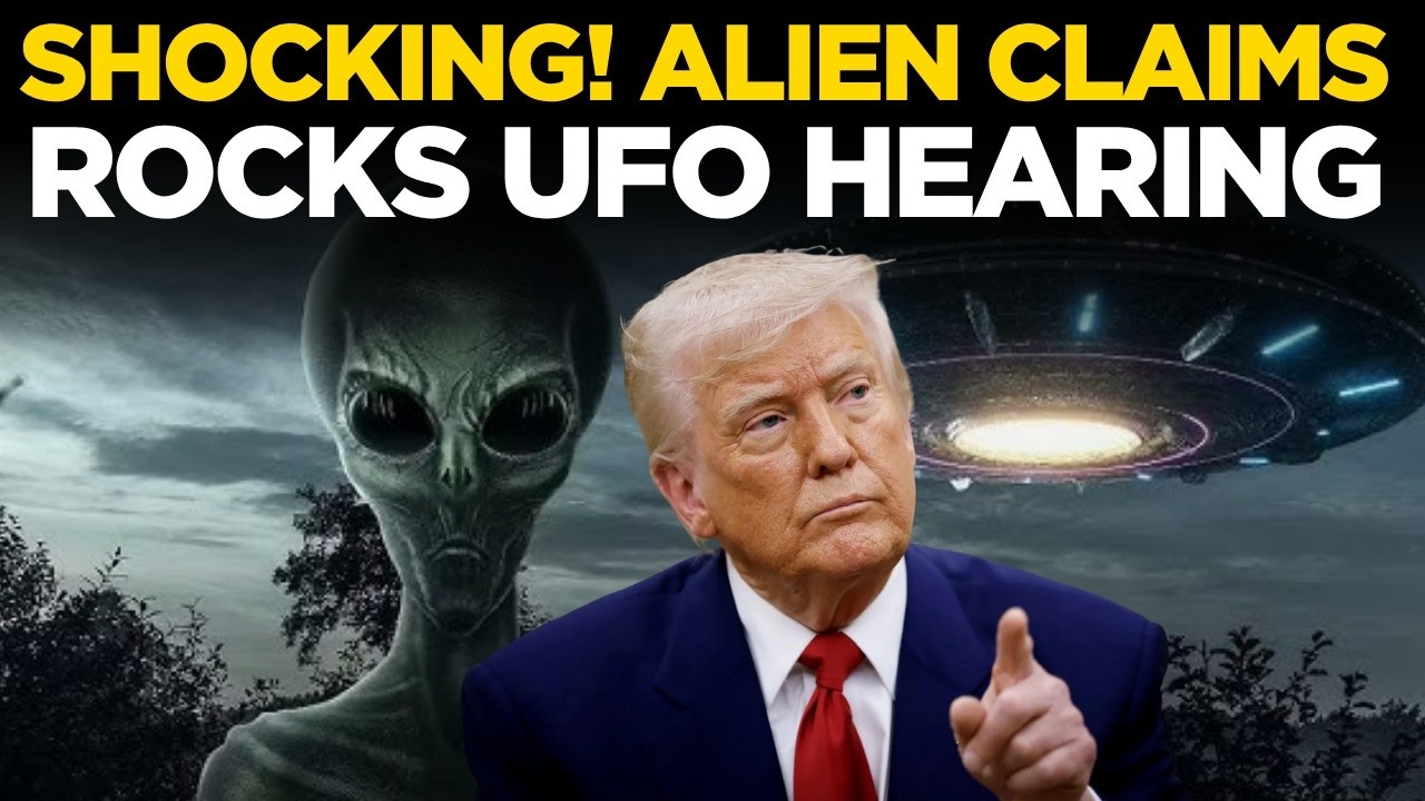 UFO Hearing Live | 'Alien Bodies Provoking...', Whistleblowers' SHOCK At Congress Hearing | US News