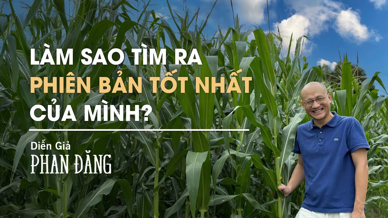 L&agrave;m sao t&igrave;m ra phi&ecirc;n bản tốt nhất của m&igrave;nh? - Diễn Giả Phan Đăng