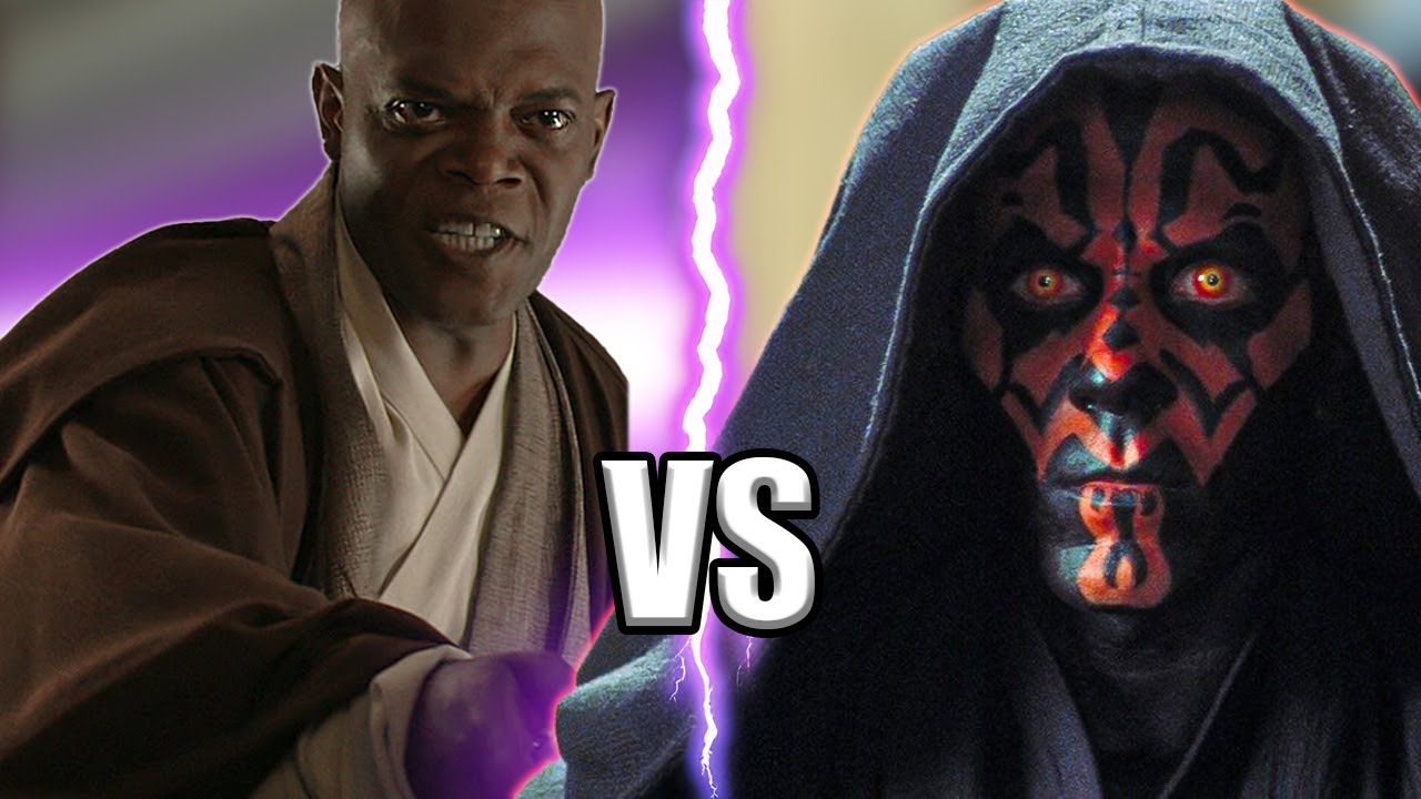 Mace Windu vs Darth Maul - The Fight Jedi Feared