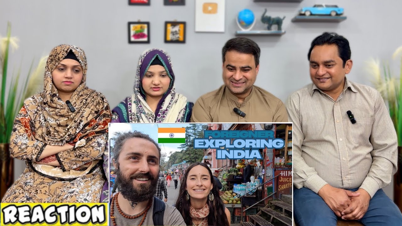 Иностранцы исследуют уличные рынки Северной Индии! 🇮🇳 Шимла | Молл-роуд и базар Лаккар | Реакция