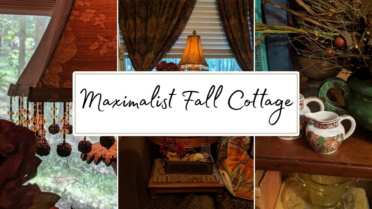 Fall Tiny Home Tour! 🍂🍁🌾 My Mom's Maximalist Cottage