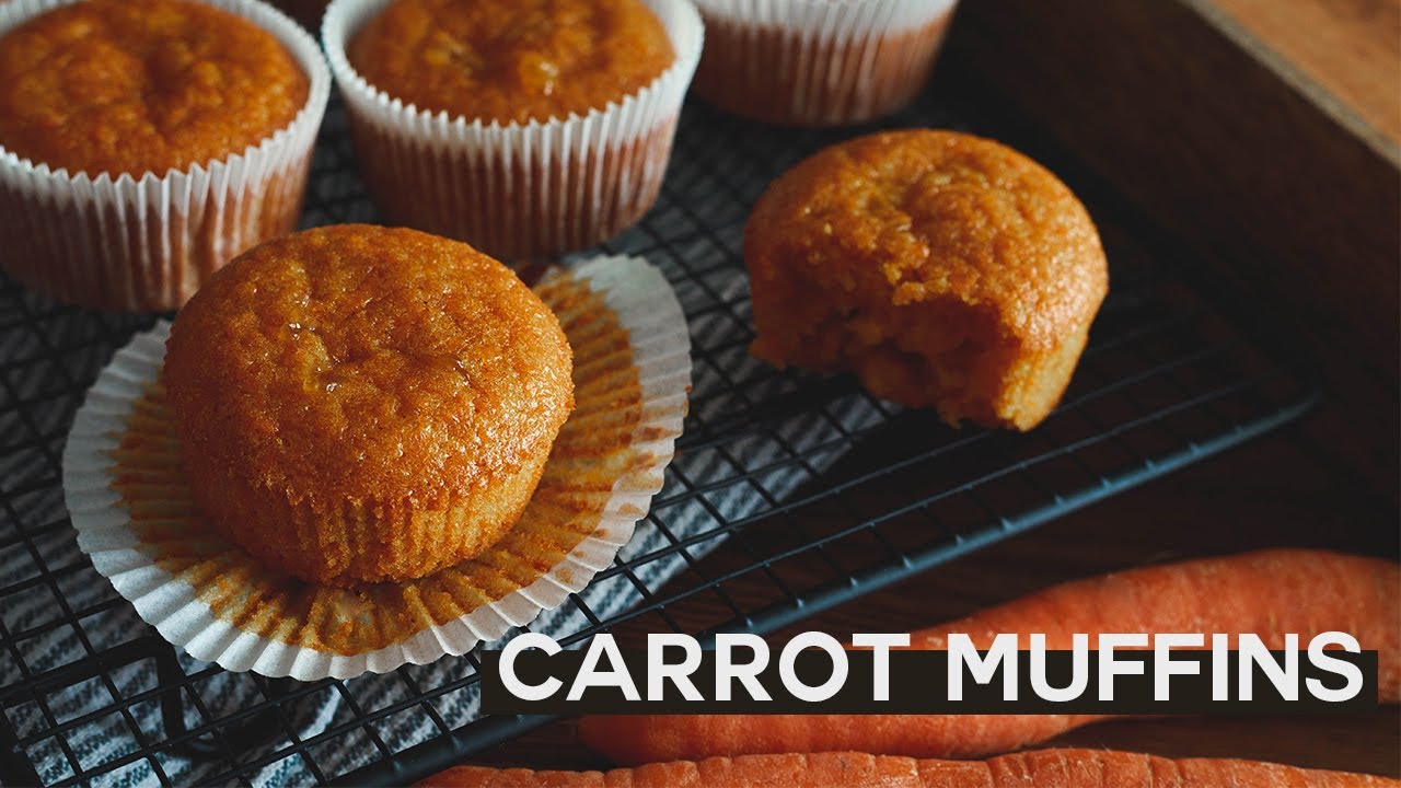 Carrot Muffins Recipe | ASMR Cooking