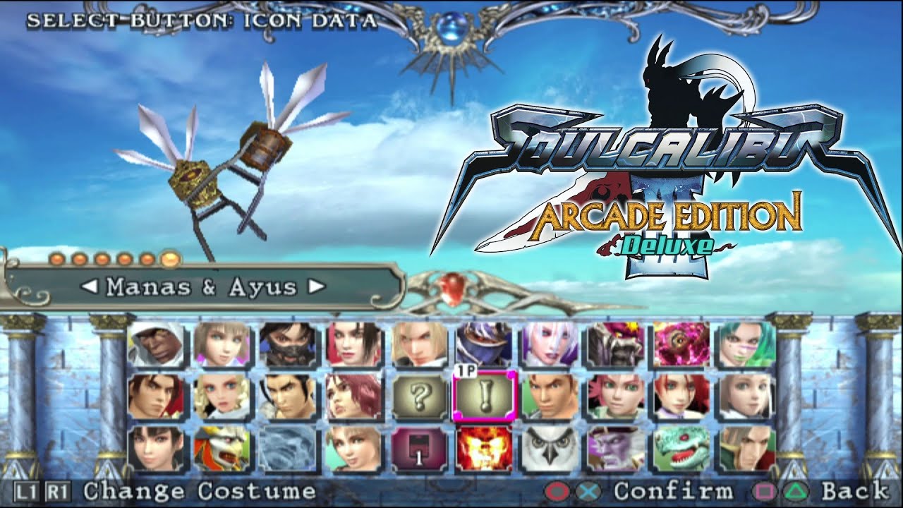 SoulCalibur III Arcade Edition Deluxe 1.21 - All Bonus Weapons