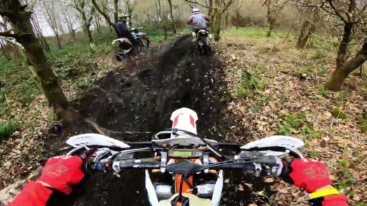 Action Trax Exedown 27/03/22 1st lap for a long while! KTM 350 EXC-F