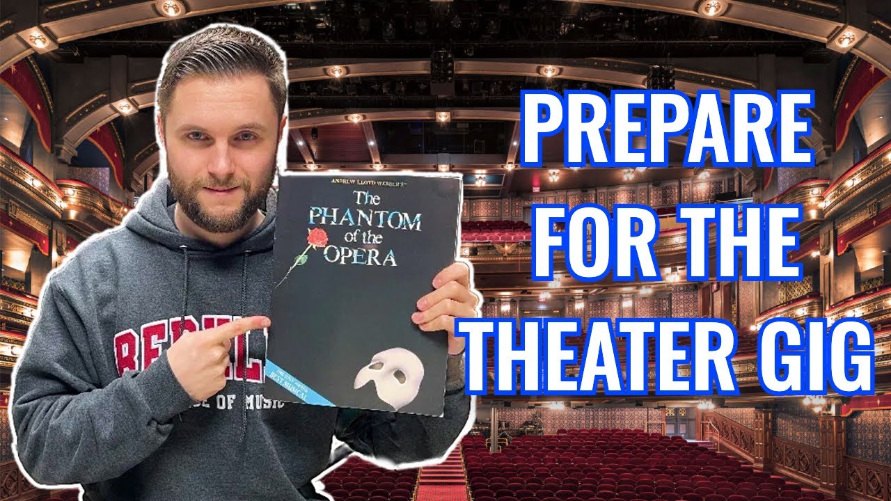 How I Survive a MUSICAL THEATER GIG (As A Guitarist)