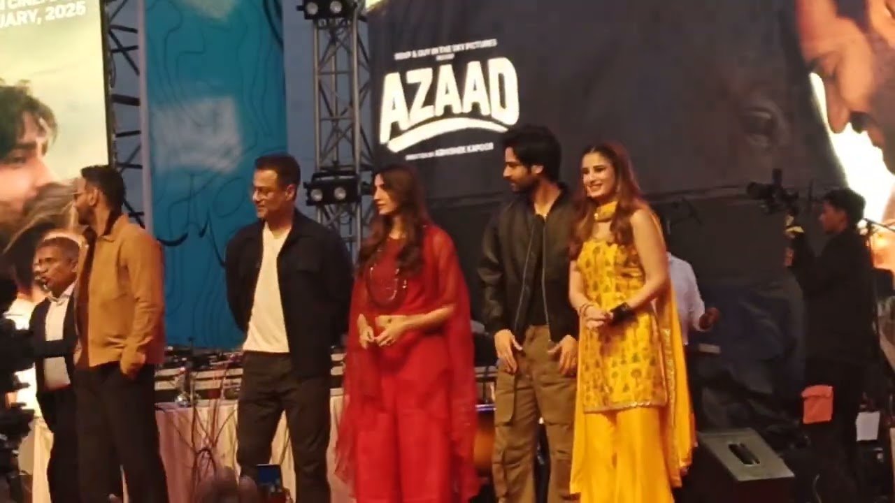 Promotion of AZAD by Ajay Devgan & Team# davunited 2024