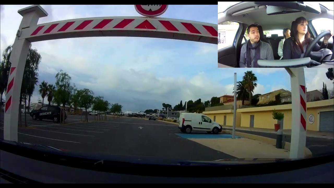 EXAMEN BLANC du PERMIS avec CONDUITE COMMENTÉE par Delphine #3 LA CIOTAT