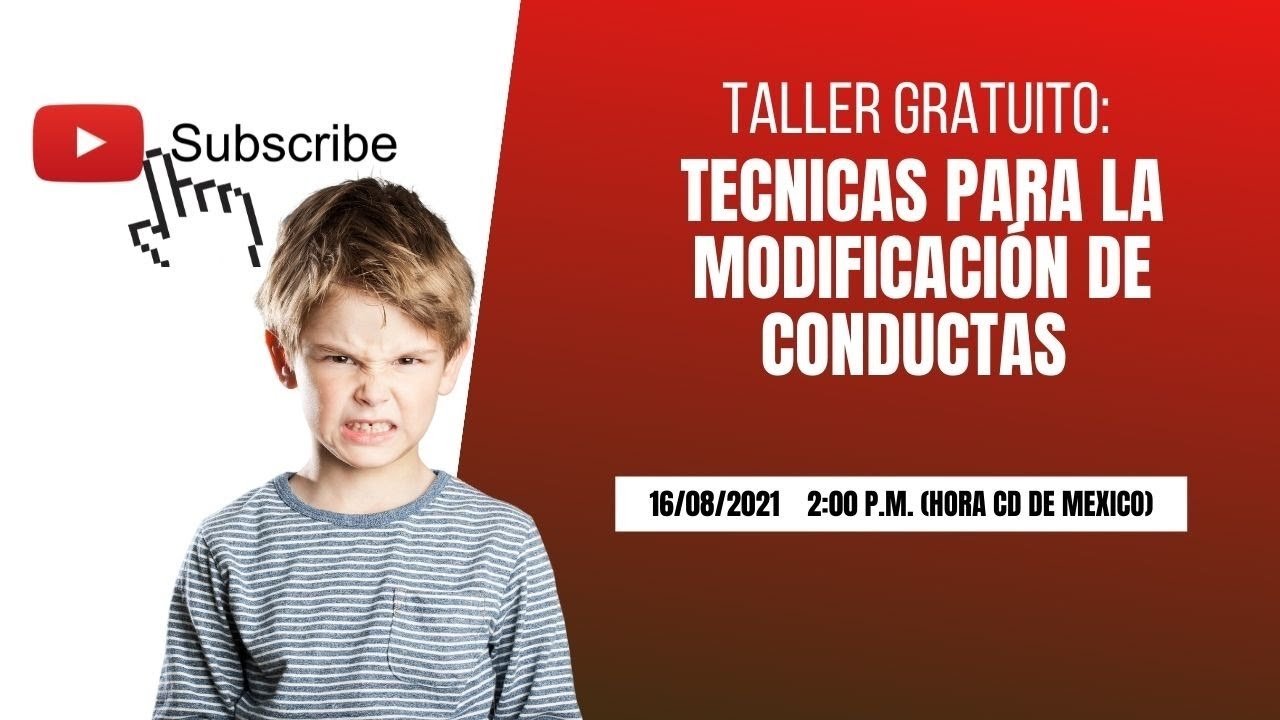 Clase 1: Técnicas para la modificación de conductas