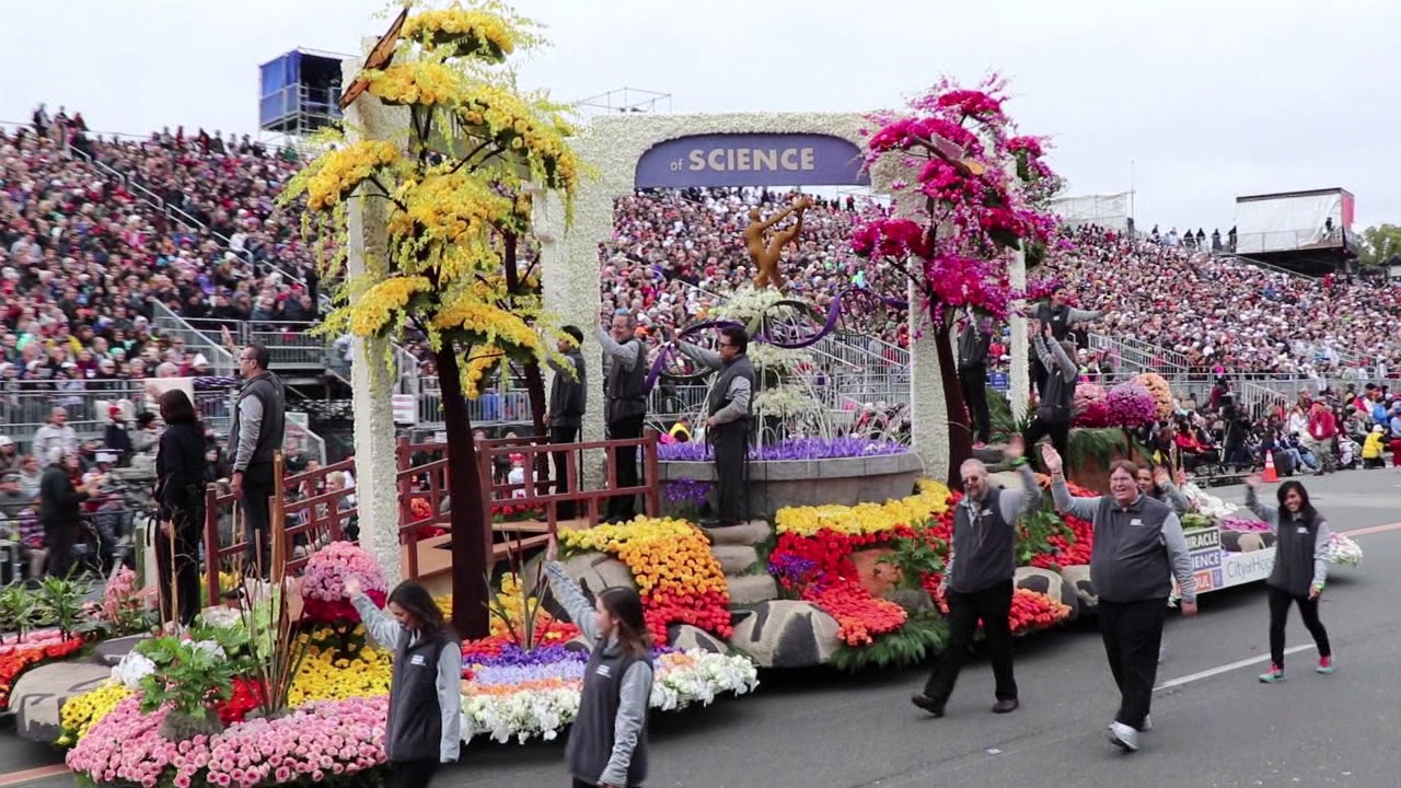 2017 Tournament of Roses Parade Off-Camera Footage