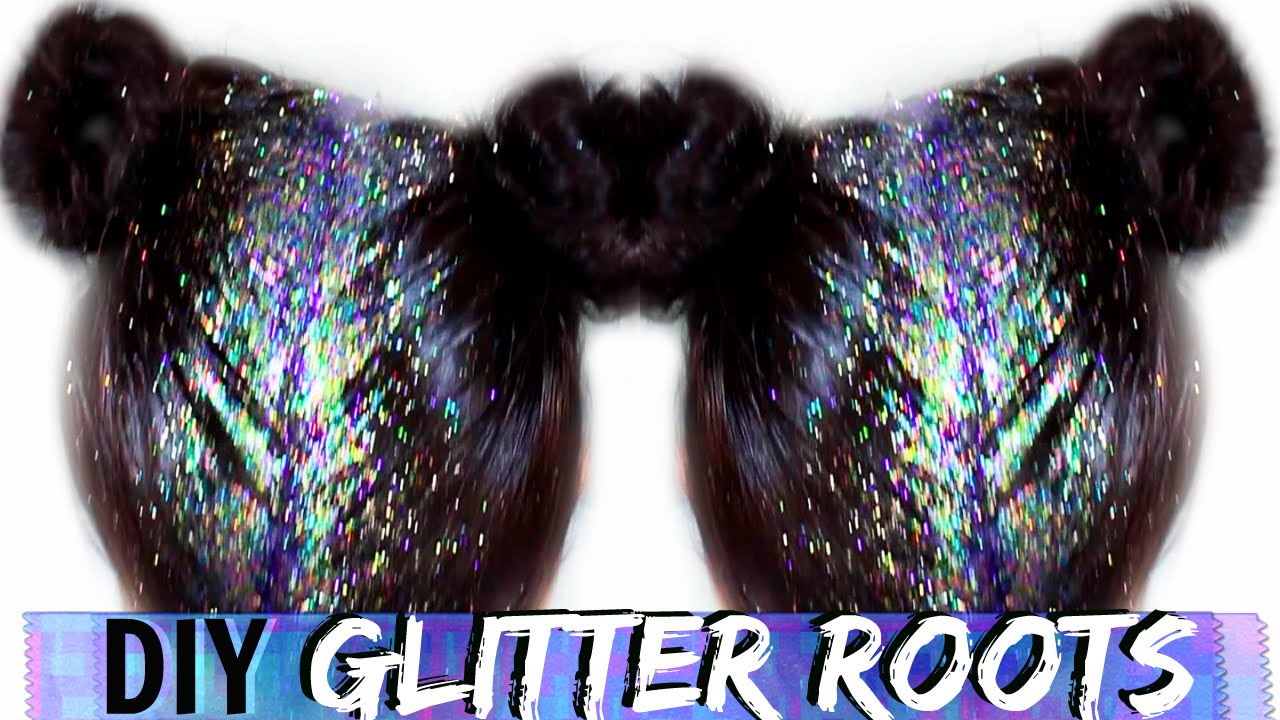 DIY: GLITTER ROOTS HAIR TUTORIAL | DAY 4 