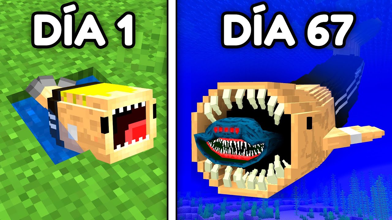 Sobreviví 100 Días Siendo un BLOOP en Minecraft...