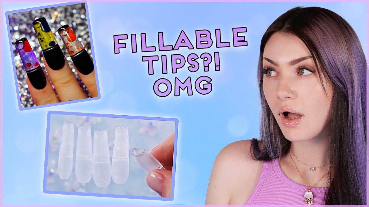 Testing Full Cover Aquarium Nail Tips