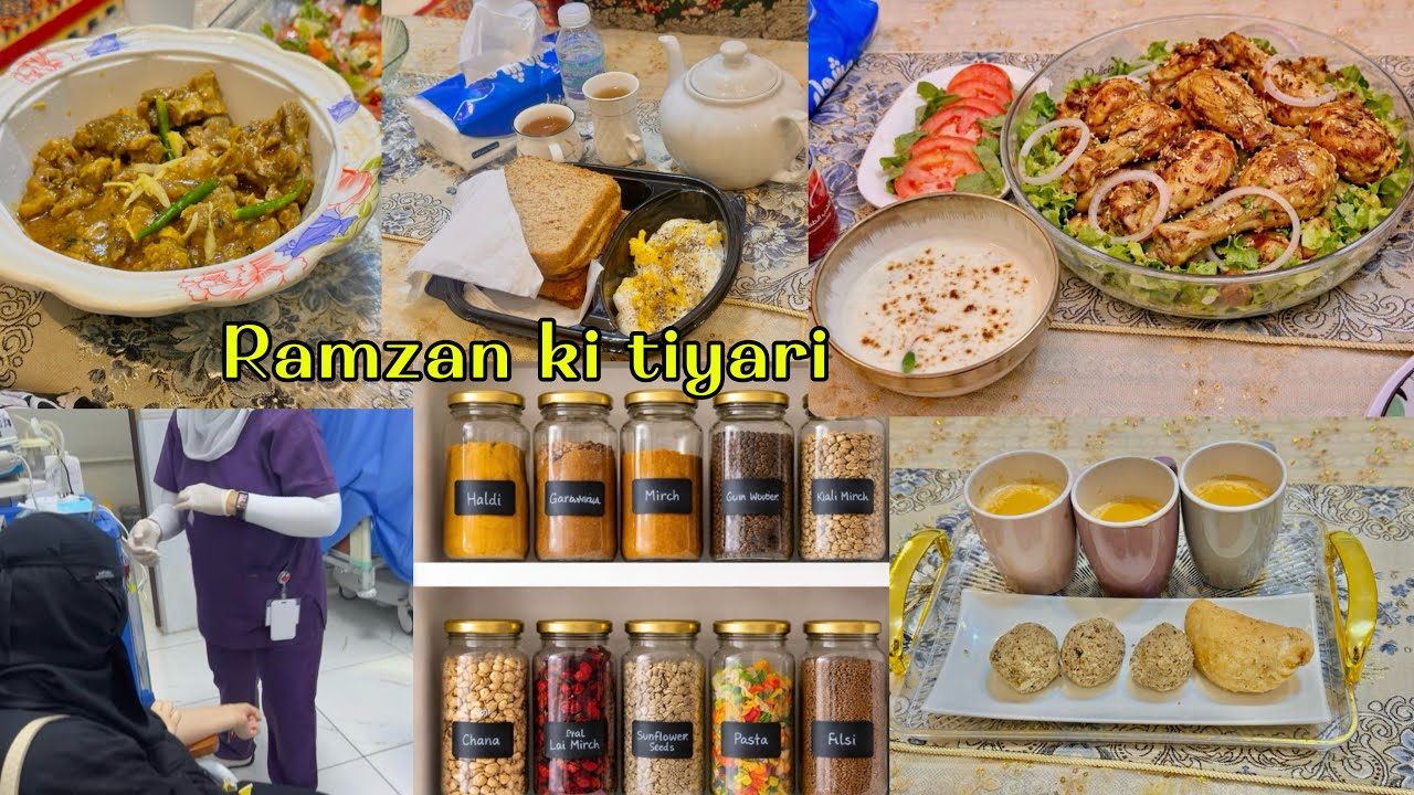 Ramzan Ki Tiyariyan Shoro Kerdi 😍Easiest Chicken Fry Recipe- Haleema ko Doctor’s ne kiya bola😔￼