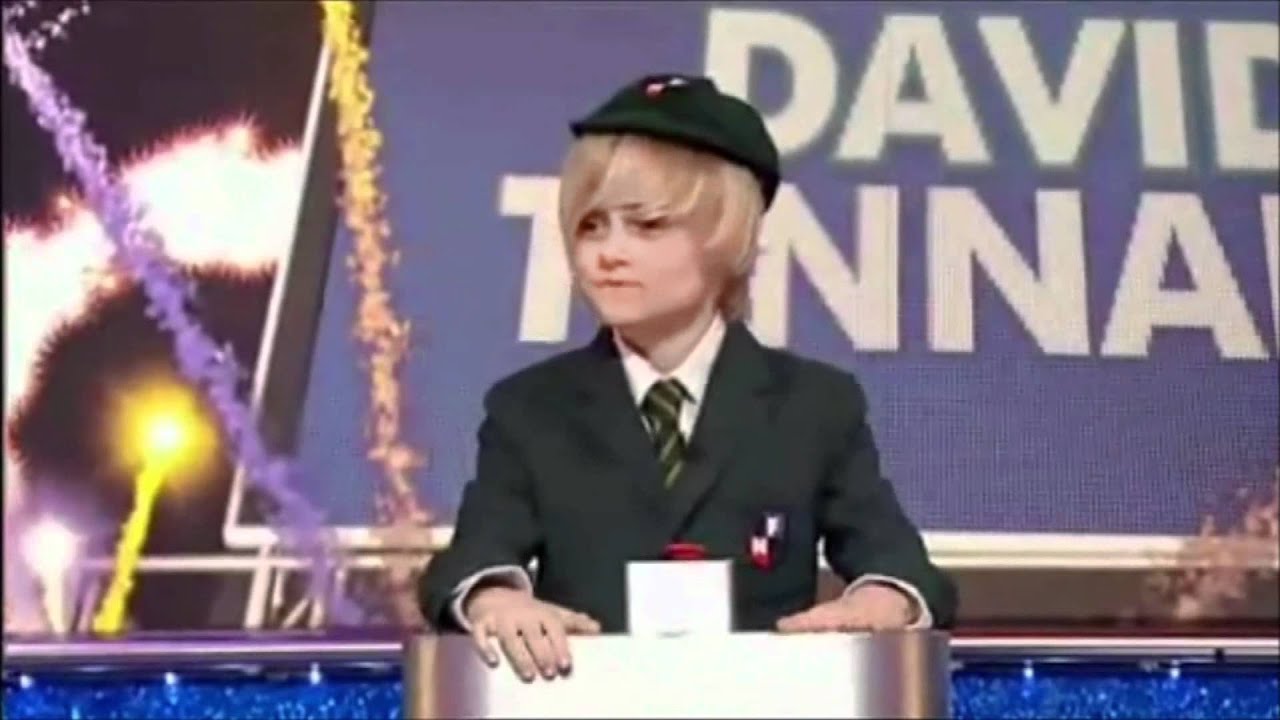 Bertie Gilbert and David Tennant - FRIDAY NIGHT PROJECT