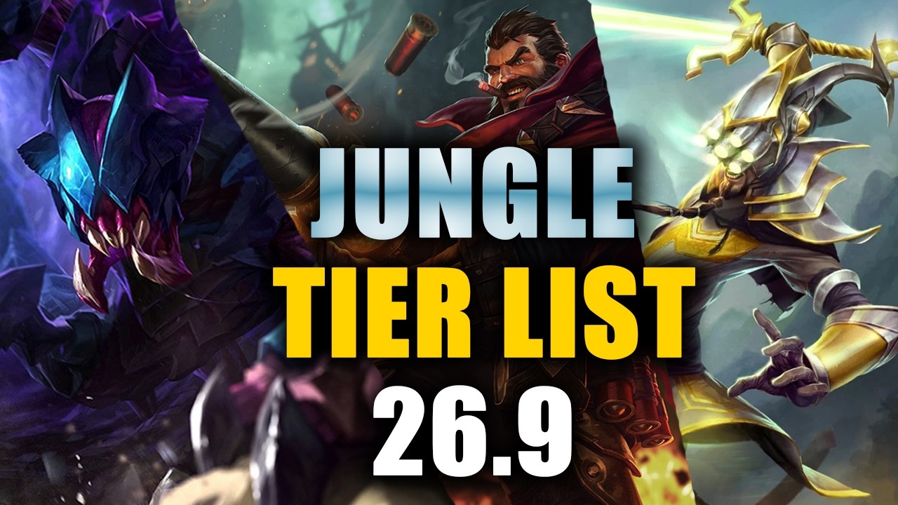 Jungle Tier List Patch 26.9 NEW S Ranks