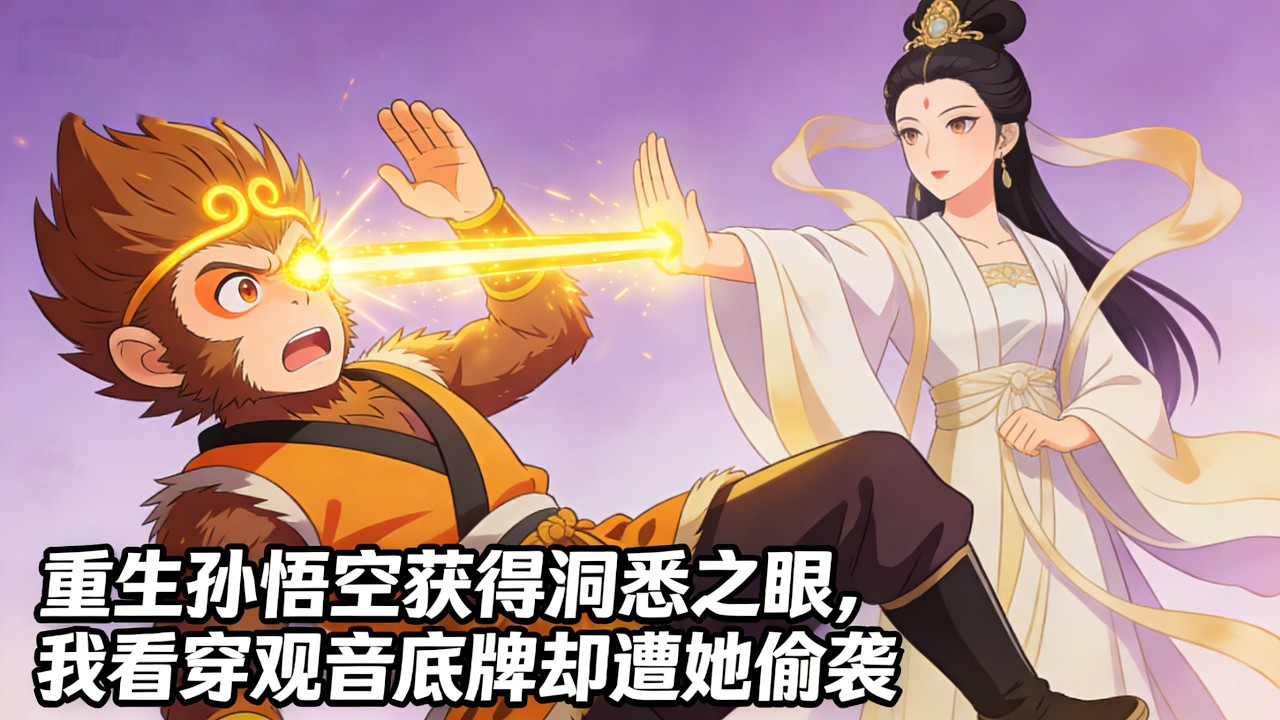 重生孙悟空获得洞悉之眼，我看穿观音底牌却遭她偷袭。这一眼，看穿了慈悲面容下的所有法宝与神通。#小說推薦 #逆襲 #重生 #玄幻 #修仙 #種田 #年代小說 #都市 #漫畫 #劇情 #動漫