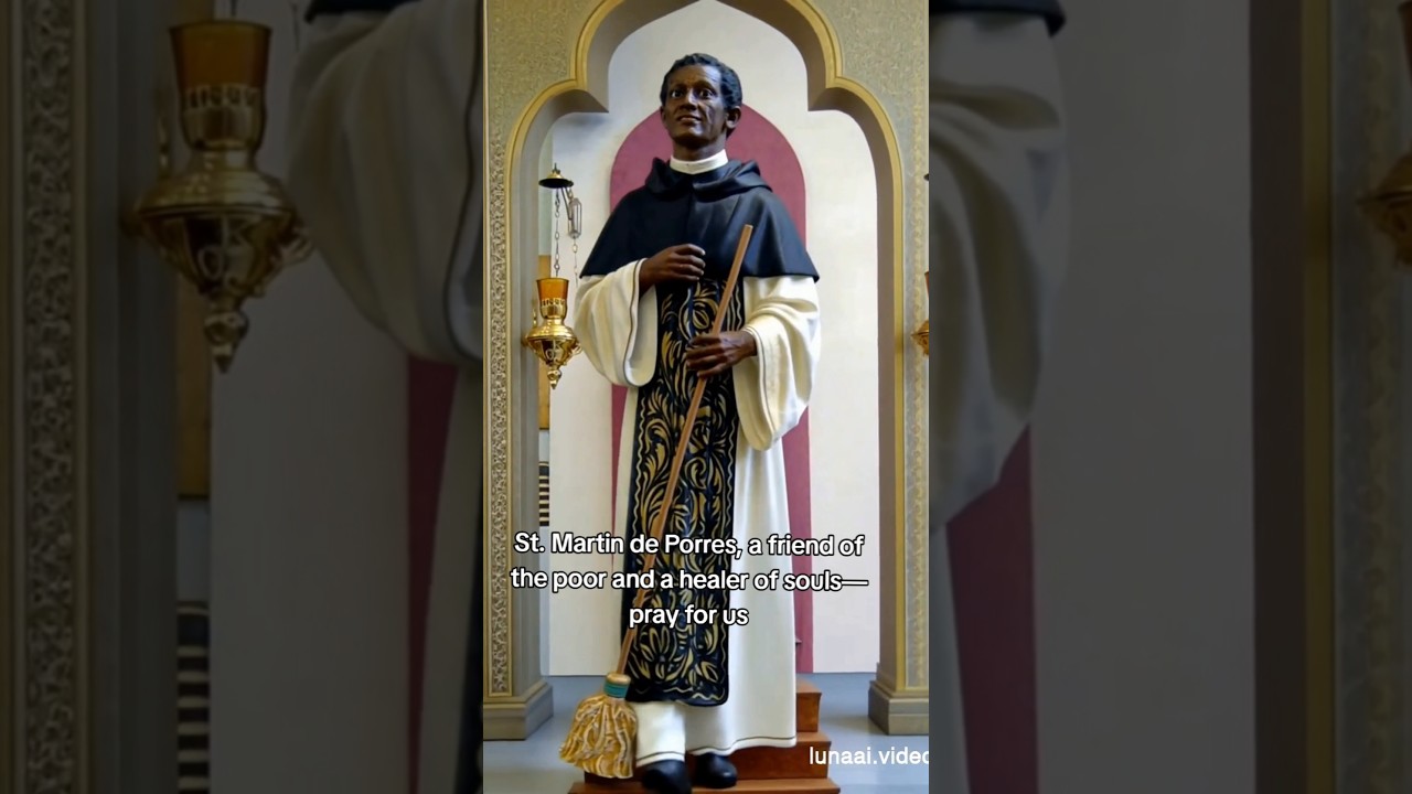 🕊✝️St. Martin de Porres, a friend of the poor and a healer of souls&mdash;pray for us✝️🕊