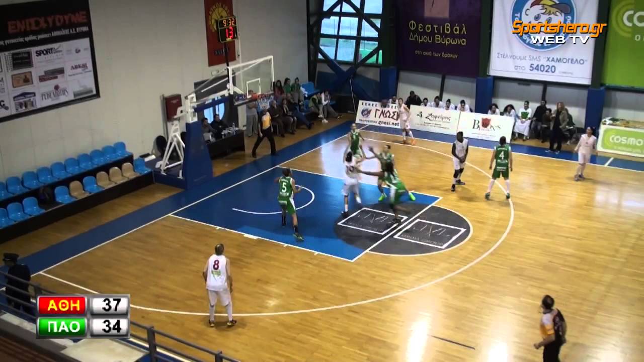 Jacki Gemelos - Panathinaikos vs. Athinaikos December 14, 2013