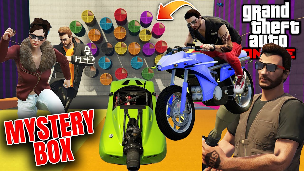 GTA 5: ИСПЫТАНИЕ ТАЙНОЙ КОРОБКИ Мы умерли со смеху 🤣🤣