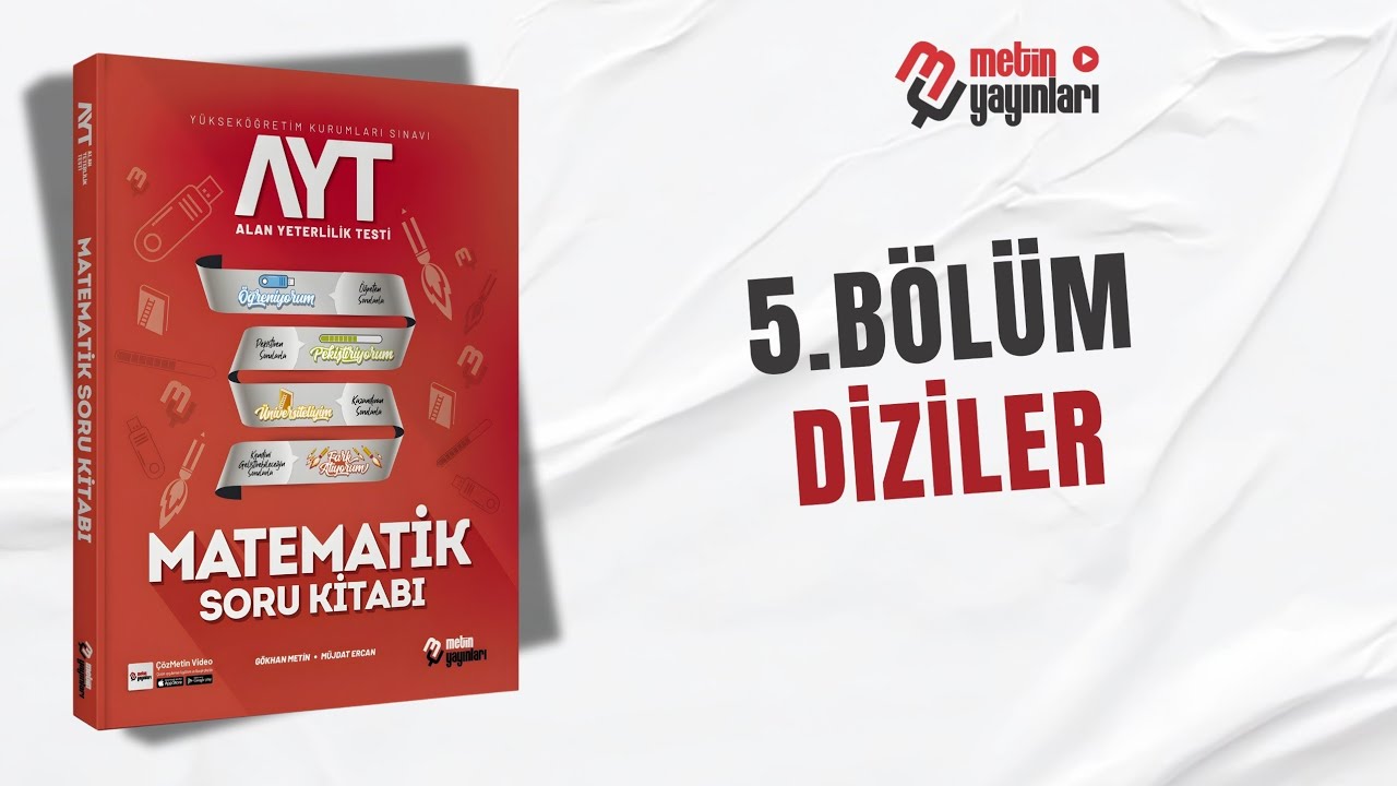 AYT MATEMATİK 5.BÖLÜM DİZİLER ÜNİVERSİTELİYİM TEST 5