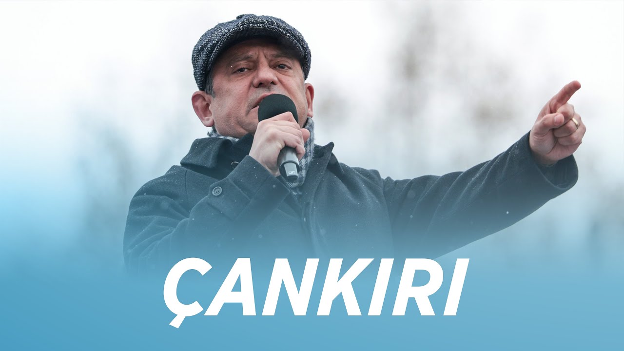 CHP GENEL BAŞKANI &Ouml;ZG&Uuml;R &Ouml;ZEL &Ccedil;ANKIRI&rsquo;DA - MİLLET İRADESİNE SAHİP &Ccedil;IKIYOR MİTİNGİ 03/01/2026