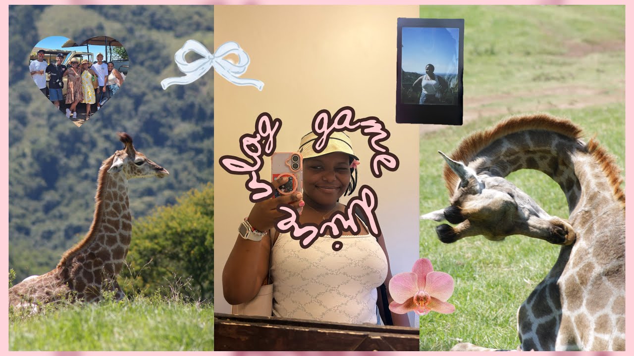 Game Drive Vlog 🎀 Safari, Restaurant + Swimming 