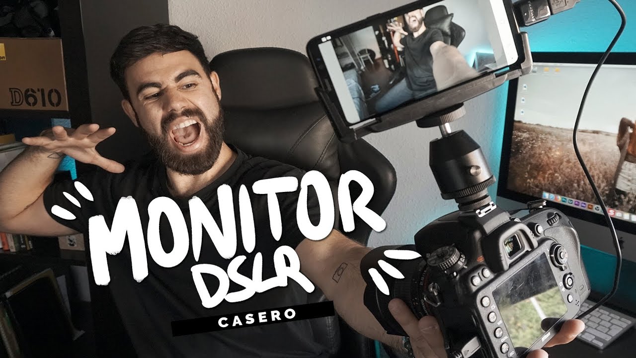 📲 Usa tu MÓVIL como MONITOR CASERO para DSLR [✅ FUNCIONA]