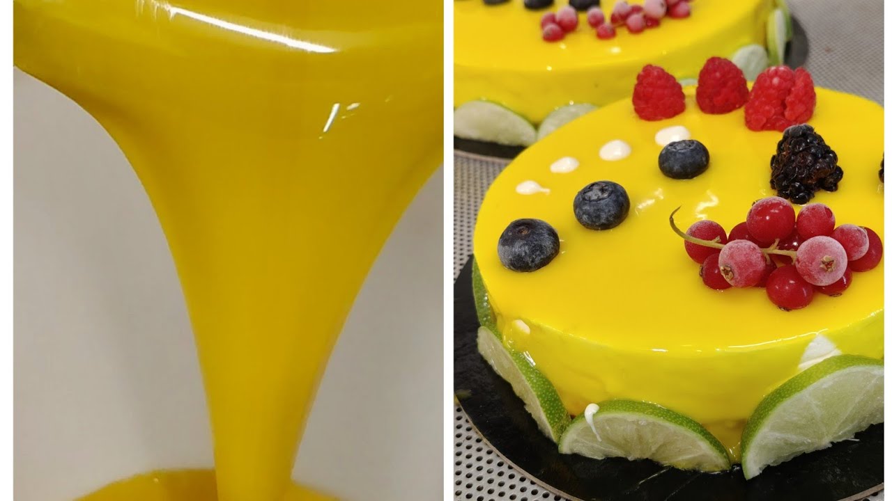 Glassa lucida al limone