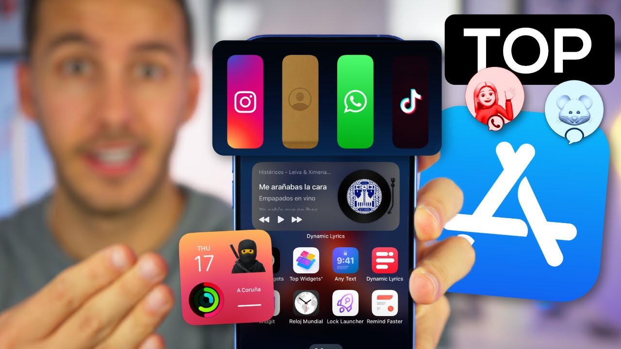15 Mejores WIDGETS para iPhone con iOS 18 💥 ¡Por fin!
