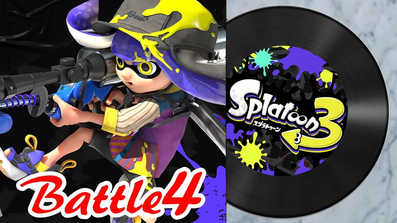 【スプラトゥーン3】バトル 4「Triple Dip（C-side）」【BGM・プレイ動画】