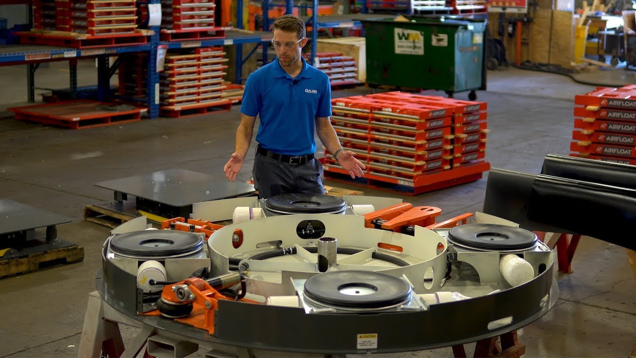 How It Works: Airfloat Air Caster Turntables