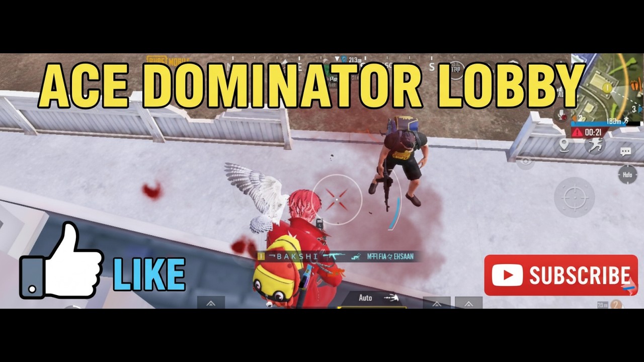 Ace Dominator Lobby 😎👌🔥 | Livik | PUBG-MOBILE |