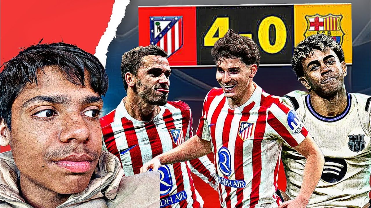 Biggest Humiliation Of Fc Barcelona || Atletico Madrid Humiliate Barca 