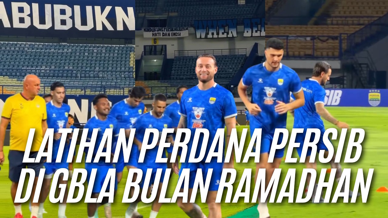Persib Latihan Malam Selama Ramadhan – Taktik Khusus Bojan Hodak Demi Pertahankan Puncak Klasemen