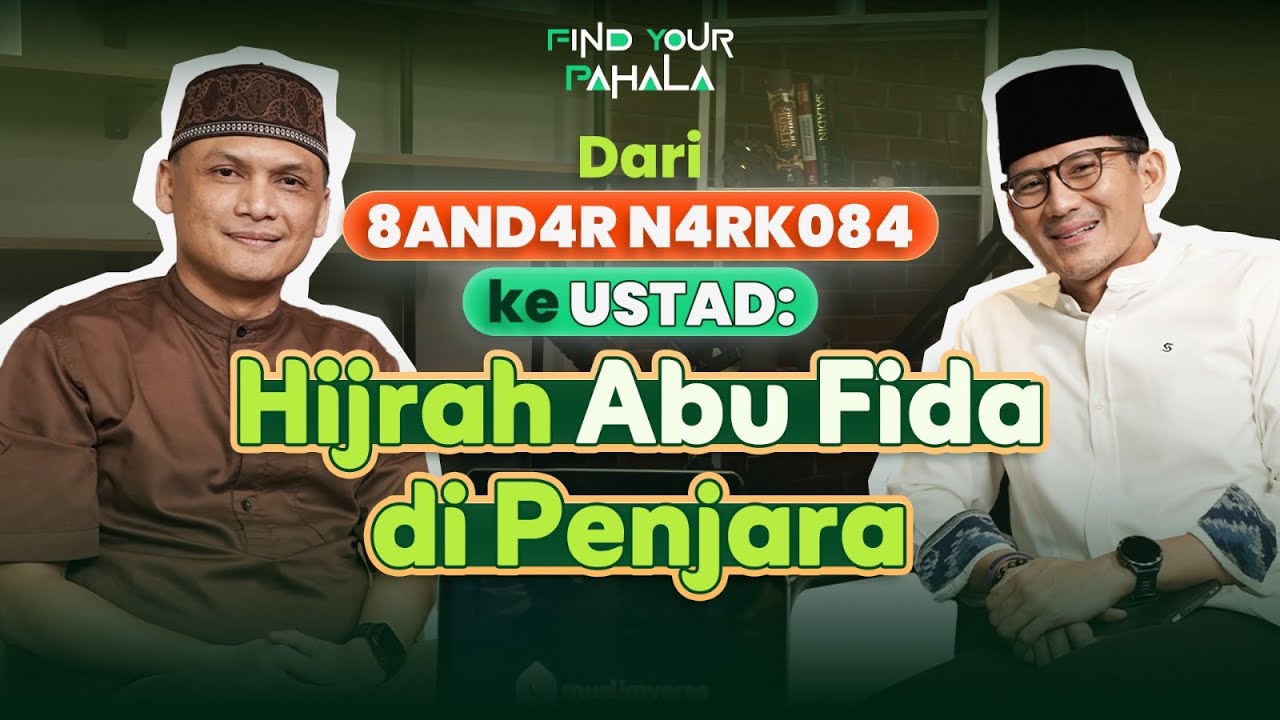Kisah Hijrah Abu Fida: Bukti Semua Orang Punya Kesempatan Bertaubat!