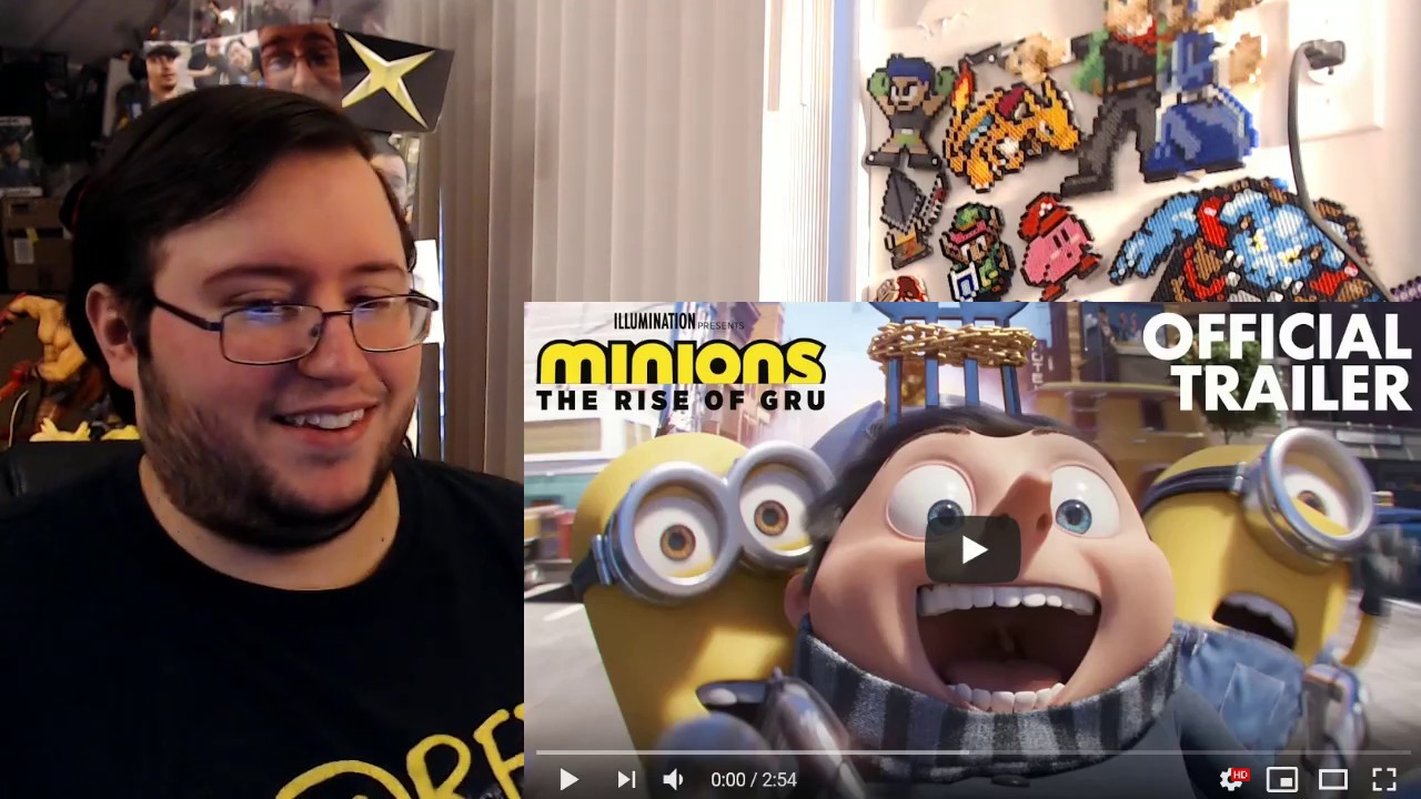Gors "Minions: The Rise of Gru" Official Trailer REACTION