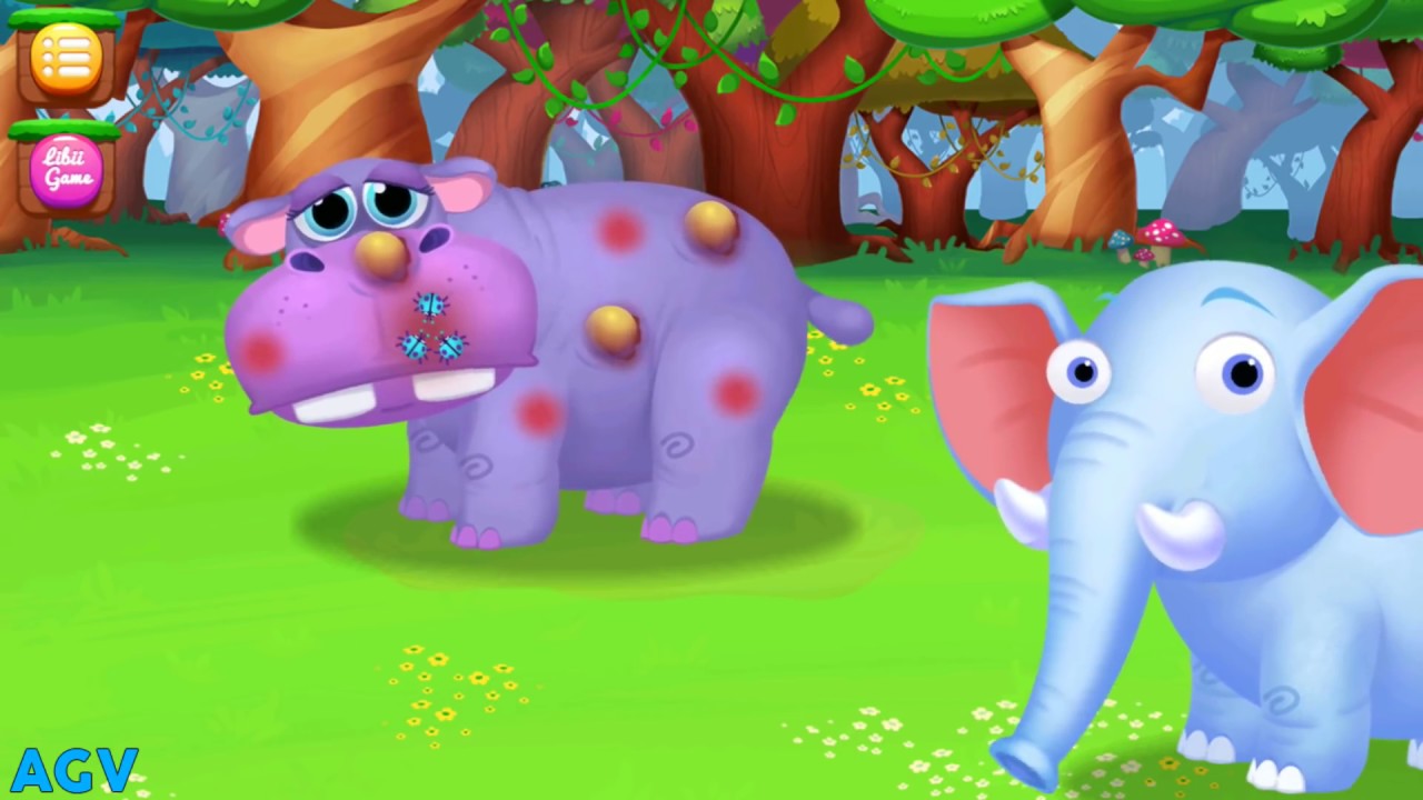 Jungle Doctor - Children Learn how to Care Jungle Animals - Education Game for Kids