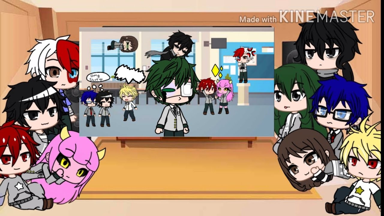 || Class 1A reacts to BNHA turns into BABIES!!! (-Deku) Part 3 || Gacha Club ||