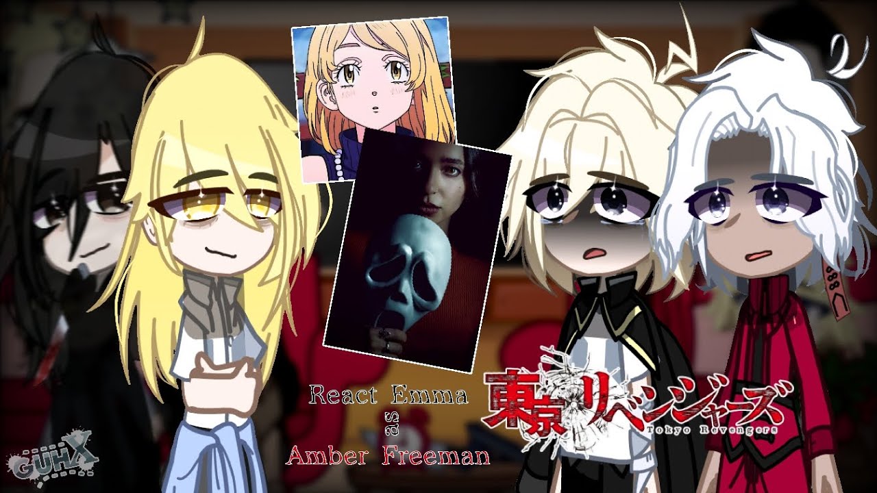 Tokyo Revengers react Emma as Amber Freeman || 🇧🇷 e 🇺🇲 || guh._.oliveir.