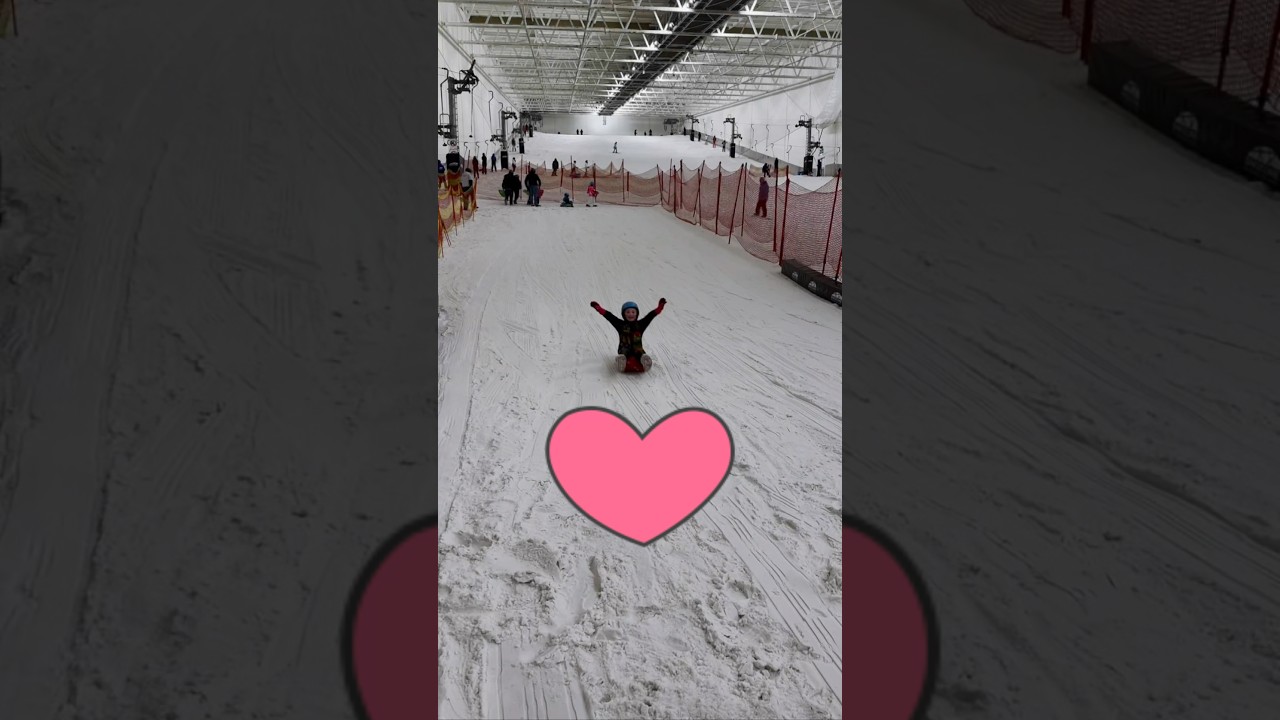 Sledging Fun at Xscape! ❄️🛷 Had the BEST Time! 💖
