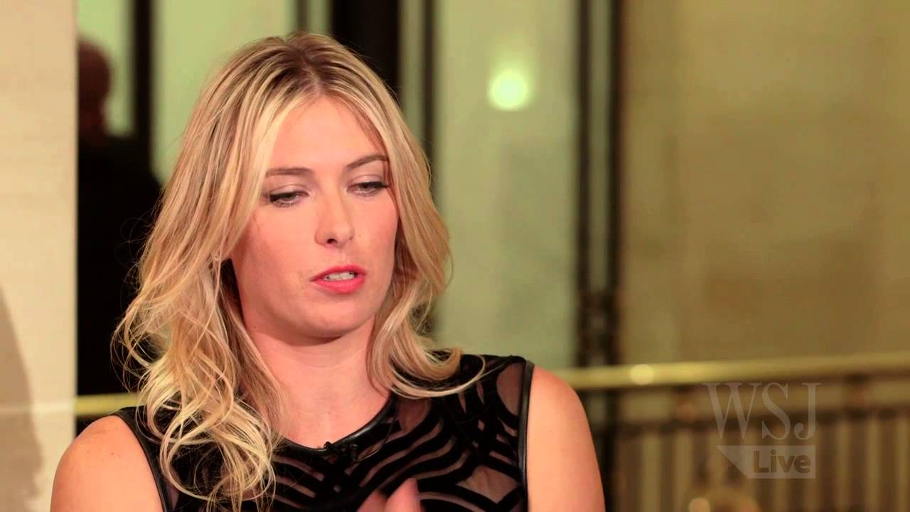 Maria Sharapova Discusses Sugarpova and her brand with WSJ's Lee Hawkins