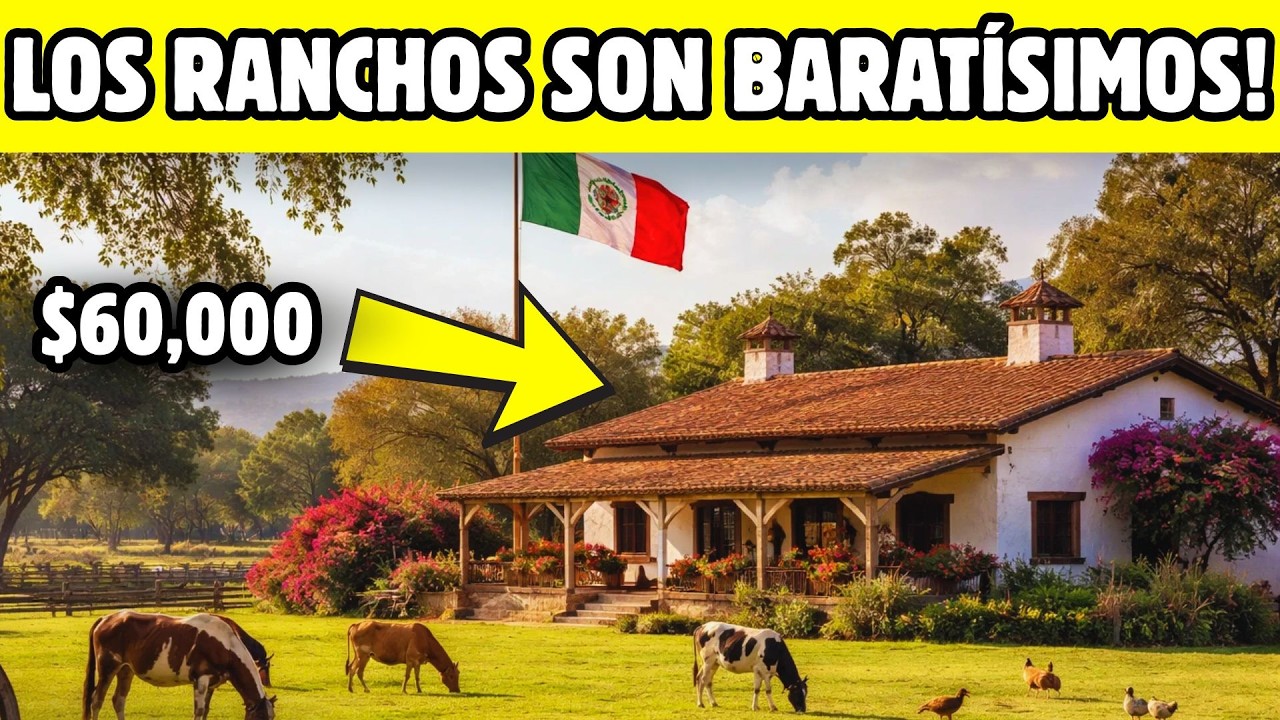 10 Lugares de México Donde los Ranchos Son Tan BARATOS Que Pensarás Que es Estafa